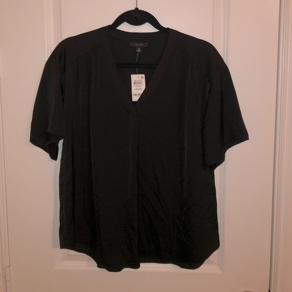 Alfani Black Top Size Medium - Picture 5 of 10
